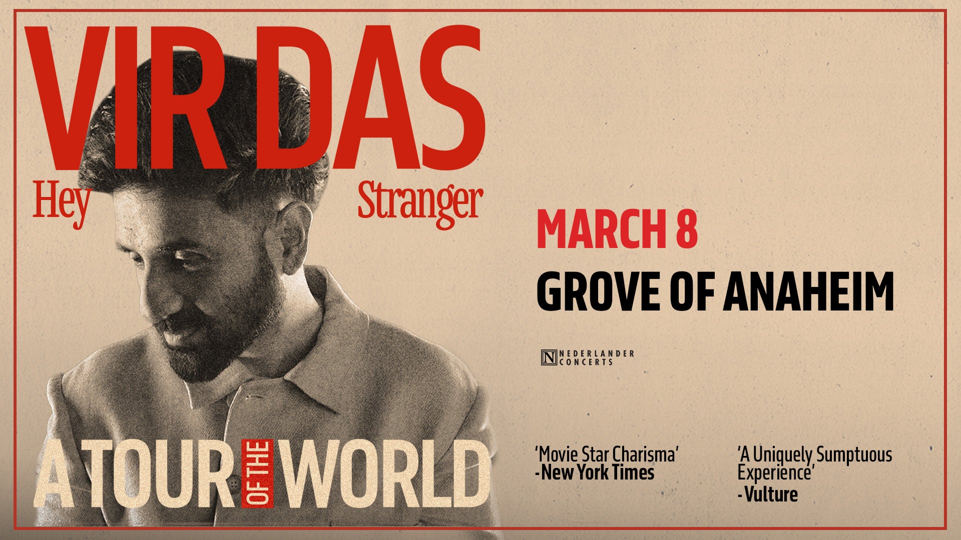 More Info for Vir Das: Hey Stranger